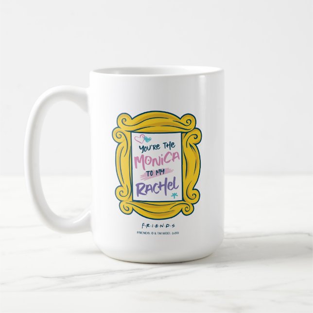 Mug Amis™ Peephole | Vous êtes la Monica à ma Rachel (Gauche)