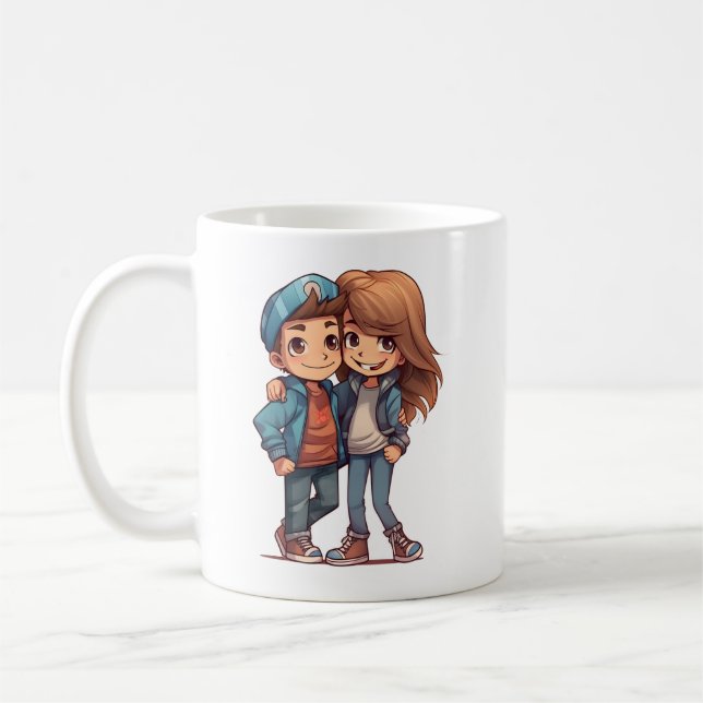 Mug Amis pour toujours (Gauche)