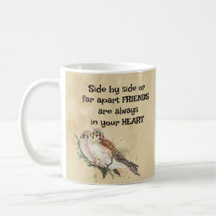 Mug Amis toujours dans votre coeur Citation inspirante