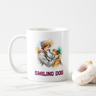 Mug Amis très chers amateurs de chiens aquarelles ador