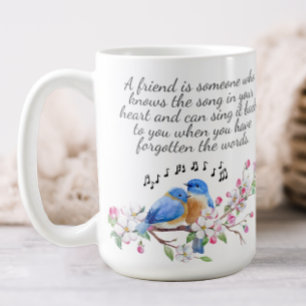 Mug Amitié florale