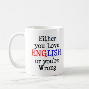 Mug amour anglais ou