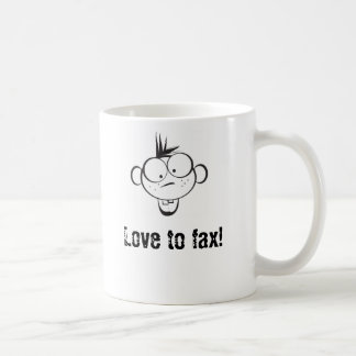 Mug Amour au fax !