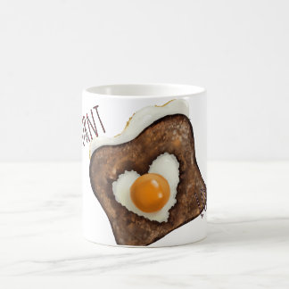 Mug Amour Brûlé - Œuf dans un Trou (Toast !)