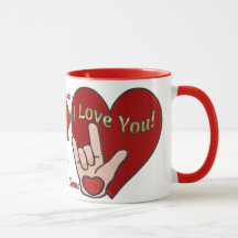 Amour d'ASL (personnalisé)