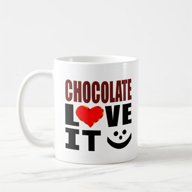 Mug Amour de chocolat il (Gauche)