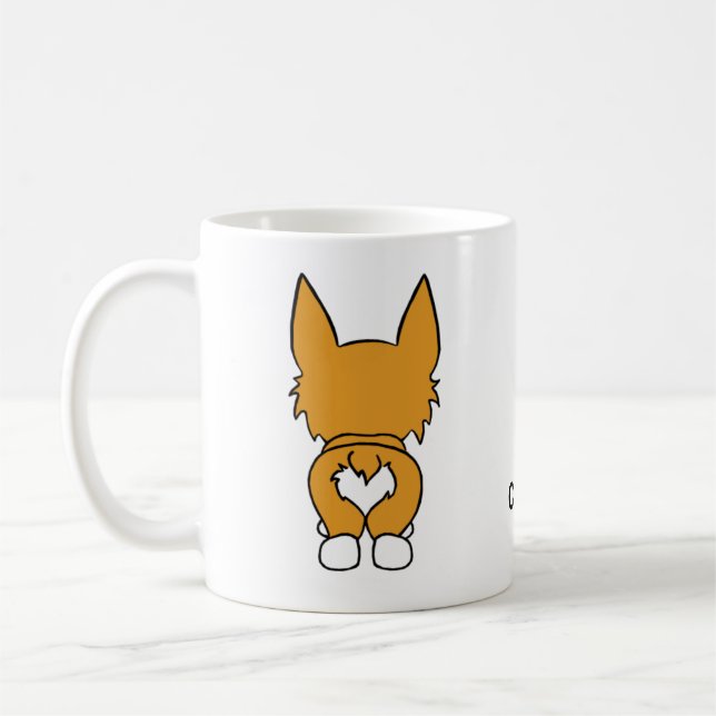 Mug Amour de corgi (Gauche)
