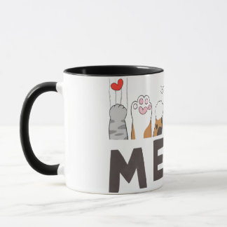 Mug Amour de Patte de Compagnon Mignon