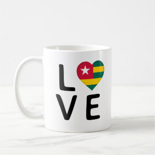 Mug Amour - Drapeau du Togo