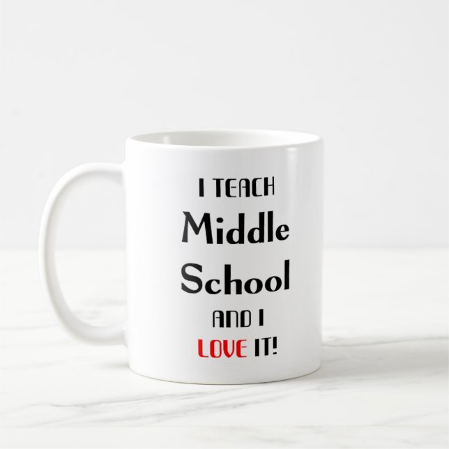 Mug amour du collège (Gauche)