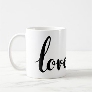 Mug amour écriture cursive
