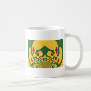 Mug Amour en Couleurs Rasta : Art Abstrait des Cœurs R