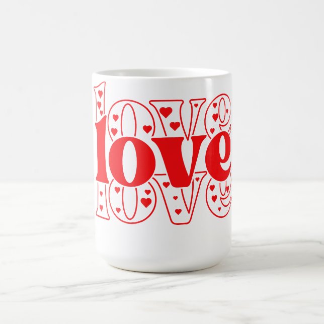 Mug Amour et Coeurs (Centre)