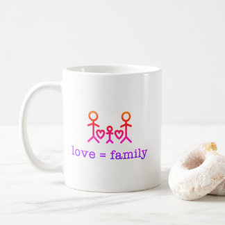 Mug Amour = Famille,
