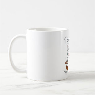 Mug Amour fou de coeurs et de pattes de Westie_1