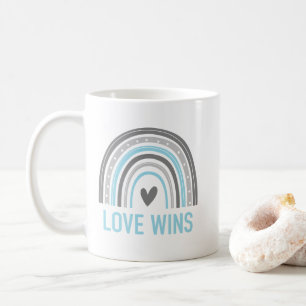 Mug Amour gagne Demiguy Arc-en-ciel