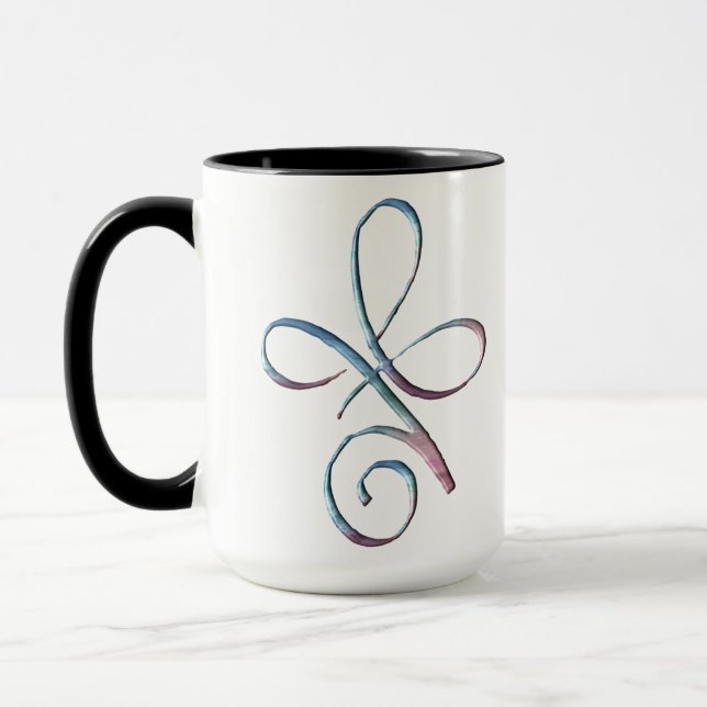 Mug Amour inconditionnel de gradient (Gauche)