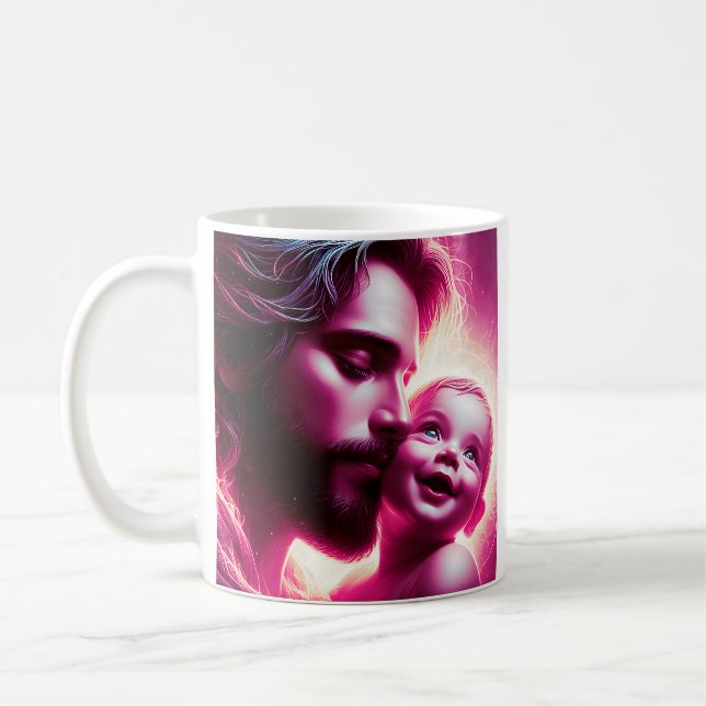 Mug Amour intemporel, sourire sans fin (Gauche)