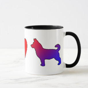 Mug Amour Lancashire Heelers de paix