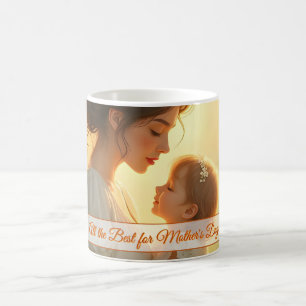 Mug Amour maternel tendre dans la lumière florissante