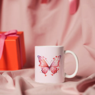 Mug Amour papillon   Aquarelles   Feminine