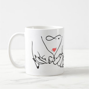 Mug Amour pour toujours – ligne artistique de promesse