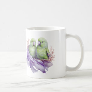 Mug Amour sur une branche - Deux oiseaux en Harmonie