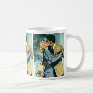 Mug Amour vintage et romance, Danse de Noël
