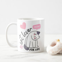 Amoureuse des chats pour la vie - Rose