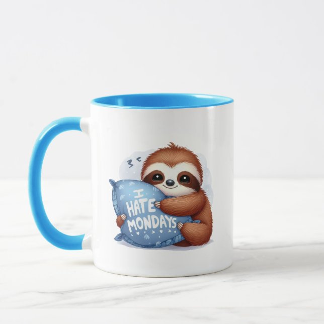 Mug Amoureux de la paresse amusant (Gauche)