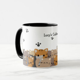 Mug Amoureux de les chats