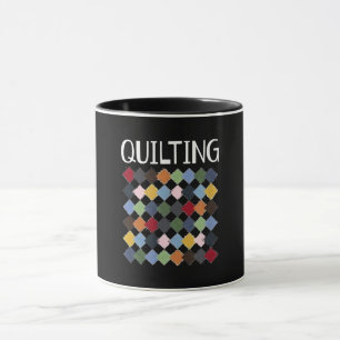 Mug Amoureux de quilting amusants   Cadeaux Anniversai