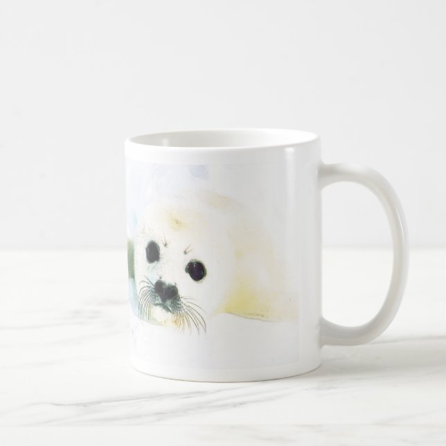 Mug Amoureux des bébés phoques (Droite)