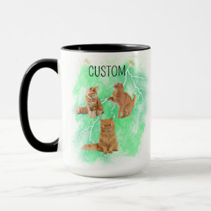 Mug Amoureux des chats de démarrage personnalisé moder