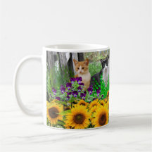 Amoureux des chats / Tournesols et félins