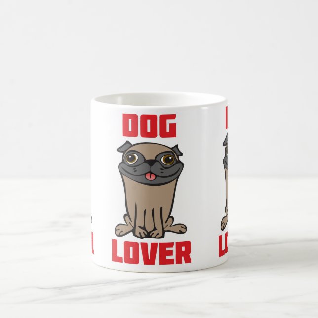 Mug Amoureux des chiens #2 (Centre)