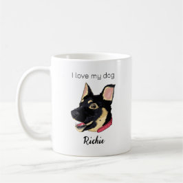 Mug Amoureux des chiens chiot allemand