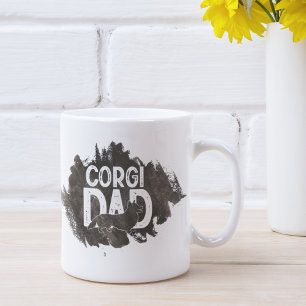 Mug Amoureux des chiens Fête des pères Corgi Papa pers