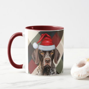 Mug Amoureux des chiens Shorthair Pointer Holiday Plai