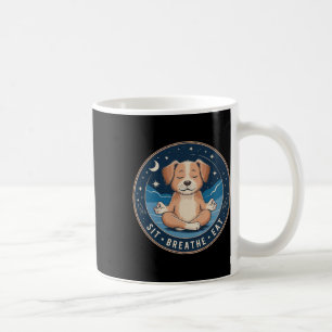 Mug Amoureux des chiens - Yoga Pose Asseyez-vous Respi