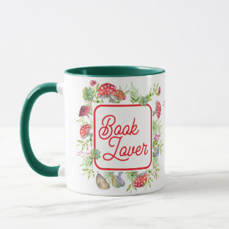 Mug Amoureux des livres fantaisistes Café aux champign