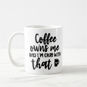 Mug Amoureux du café - Le café me possède - Accro à la