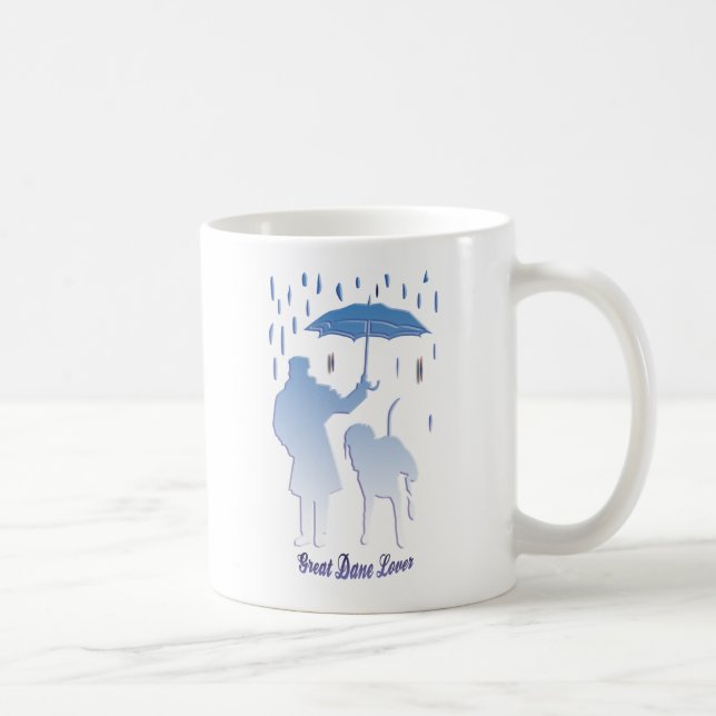 Mug Amoureux du Dogue Allemand (Droite)
