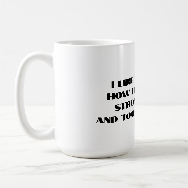 Mug amusant  (Gauche)