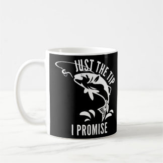 Mug Amusant Adulte Pêcher Juste Le Conseil Je Promets 