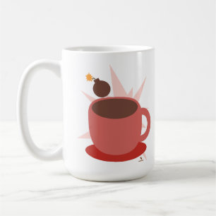 Mug Amusant Bombe de cacao Boire Amusant Chocolat Chau