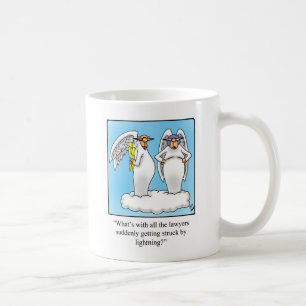 Mug Amusant café-café Angel!