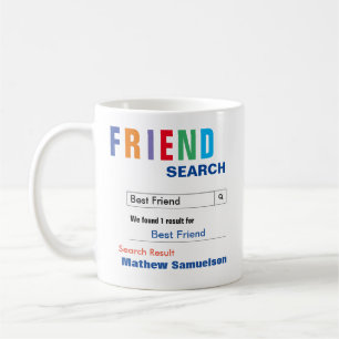 Mug Amusant café personnalisé meilleur ami-cadeau Mu