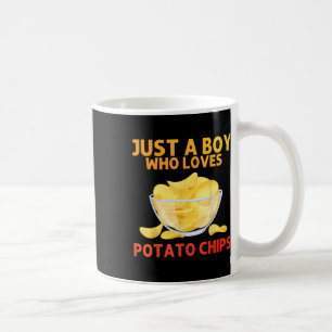 Mug Amusant Chips De Pomme De Terre Art Pour Hommes Ga