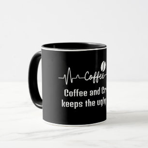 Mug amusant Citation de travail drôle Coffee Cream se 